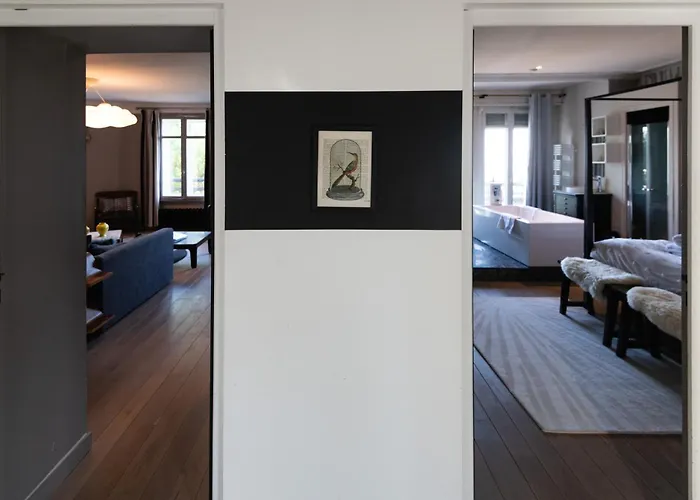 Maison Valmer - L'armateur, Elegant Penthouse Classe 4 Etoiles Apartamento El Havre